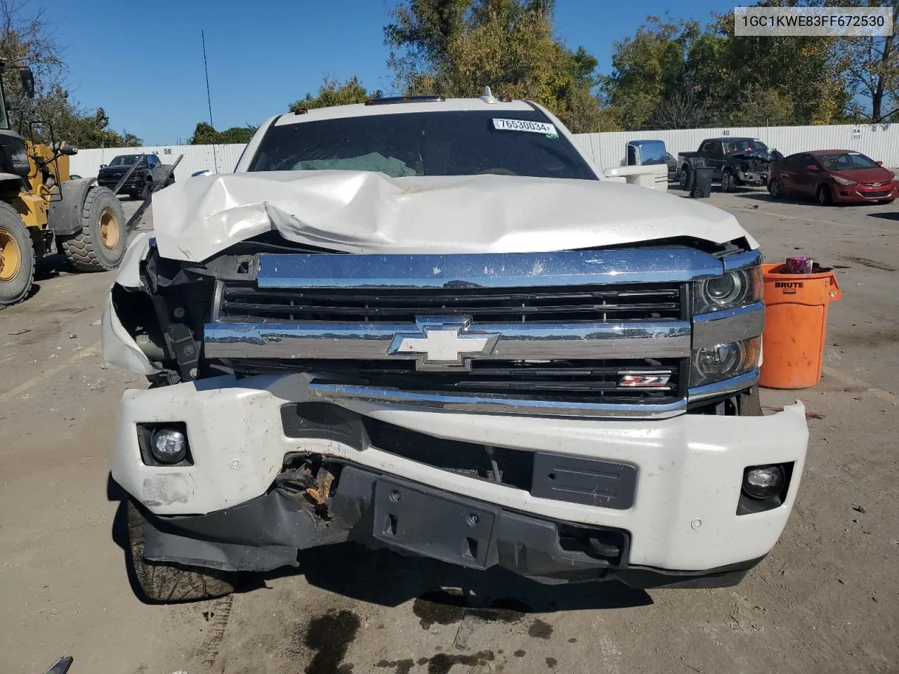 1GC1KWE83FF672530 2015 Chevrolet Silverado K2500 Heavy Duty Ltz