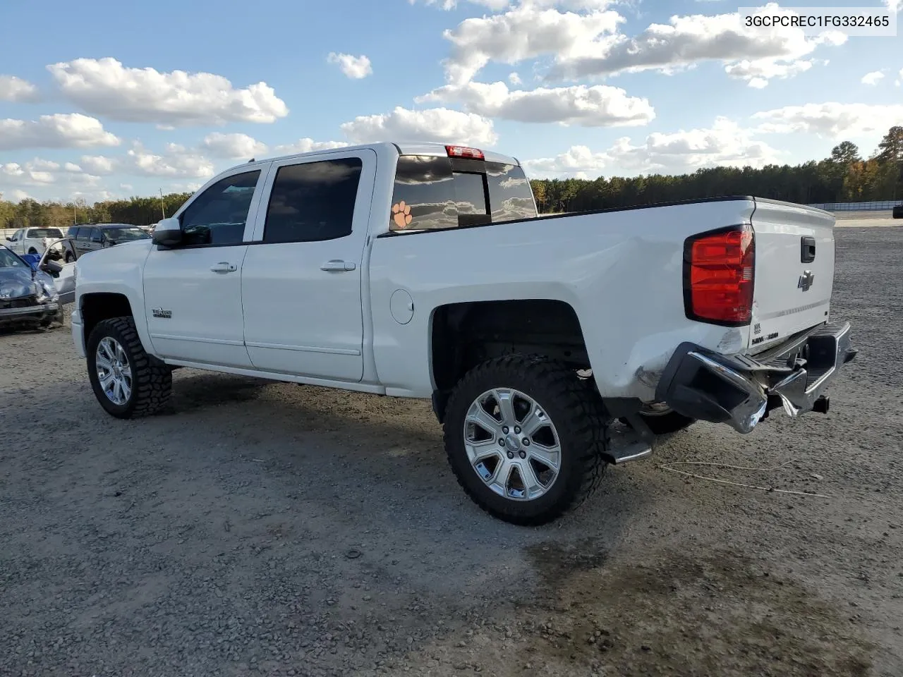 2015 Chevrolet Silverado C1500 Lt VIN: 3GCPCREC1FG332465 Lot: 76768044