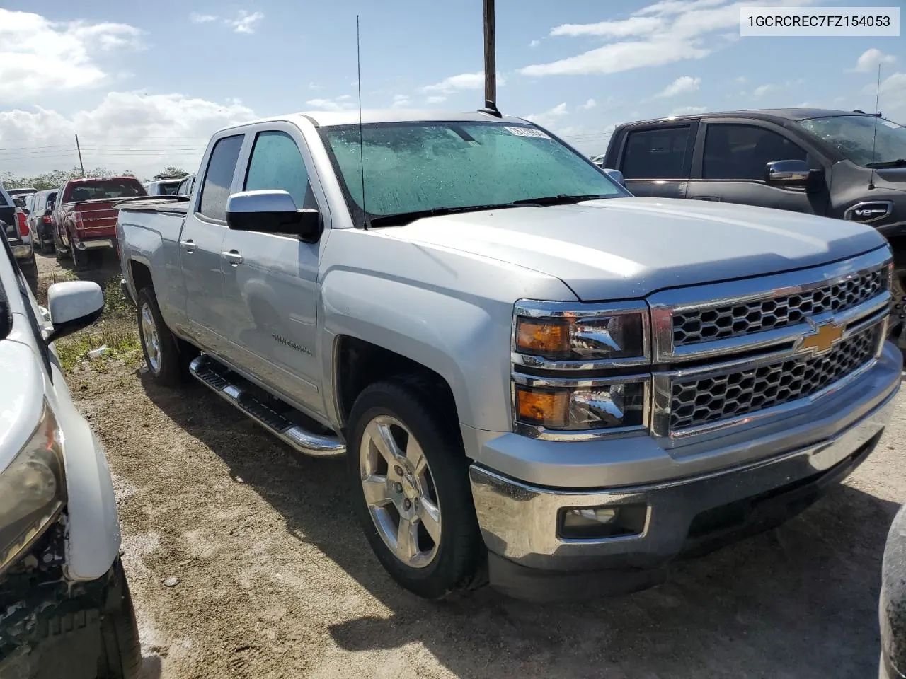 2015 Chevrolet Silverado C1500 Lt VIN: 1GCRCREC7FZ154053 Lot: 76779934