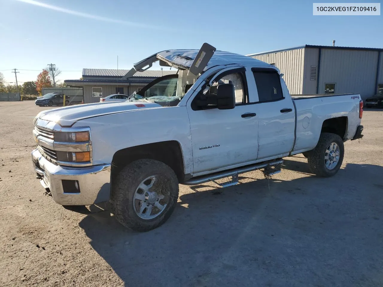 2015 Chevrolet Silverado K2500 Heavy Duty Lt VIN: 1GC2KVEG1FZ109416 Lot: 76795264