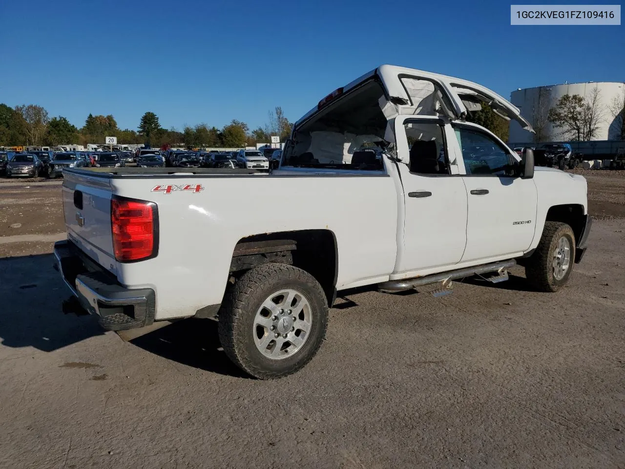 2015 Chevrolet Silverado K2500 Heavy Duty Lt VIN: 1GC2KVEG1FZ109416 Lot: 76795264