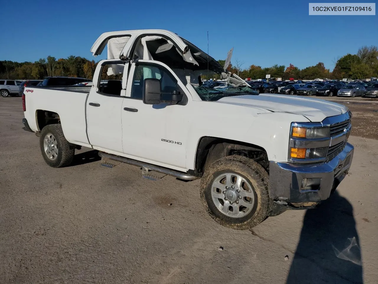 2015 Chevrolet Silverado K2500 Heavy Duty Lt VIN: 1GC2KVEG1FZ109416 Lot: 76795264