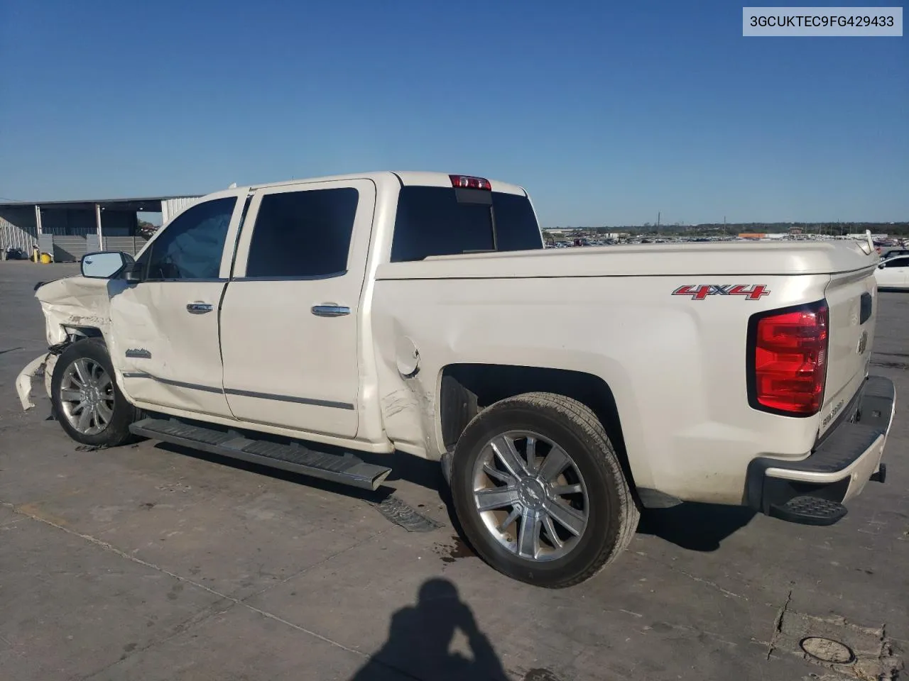 2015 Chevrolet Silverado K1500 High Country VIN: 3GCUKTEC9FG429433 Lot: 76821684