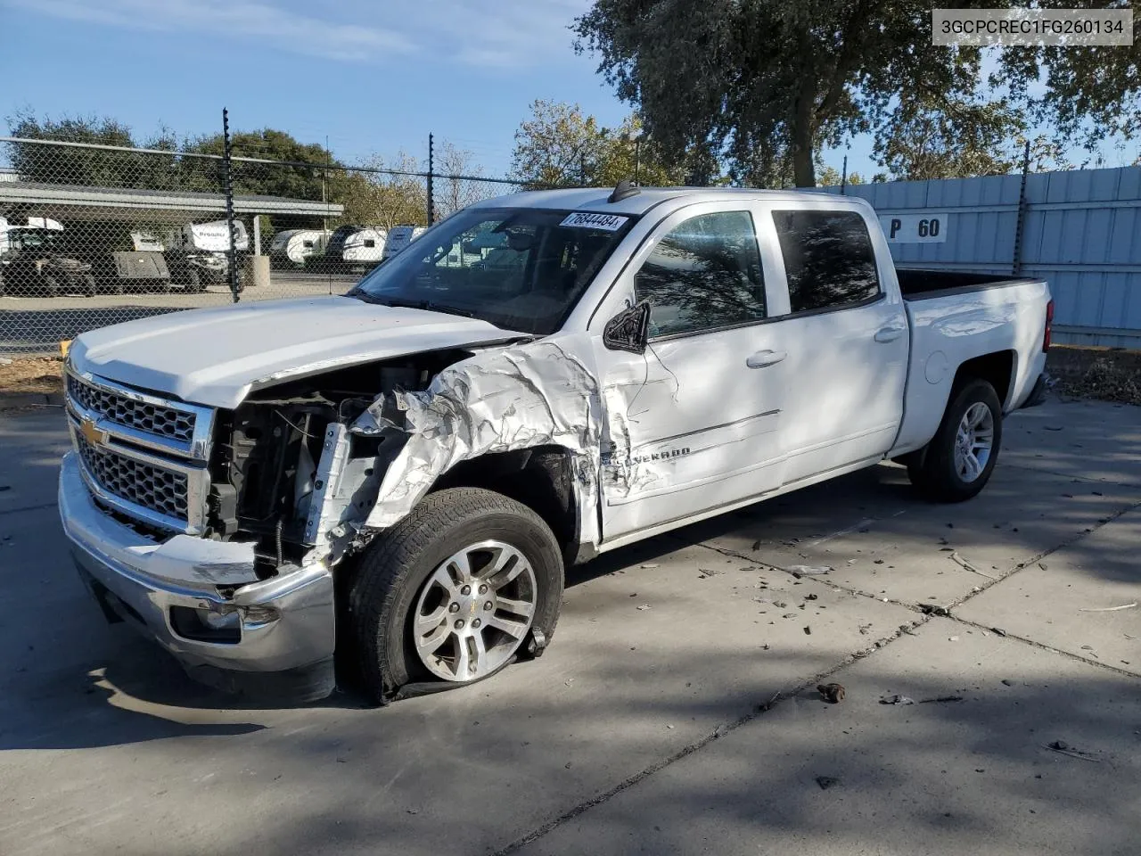 3GCPCREC1FG260134 2015 Chevrolet Silverado C1500 Lt