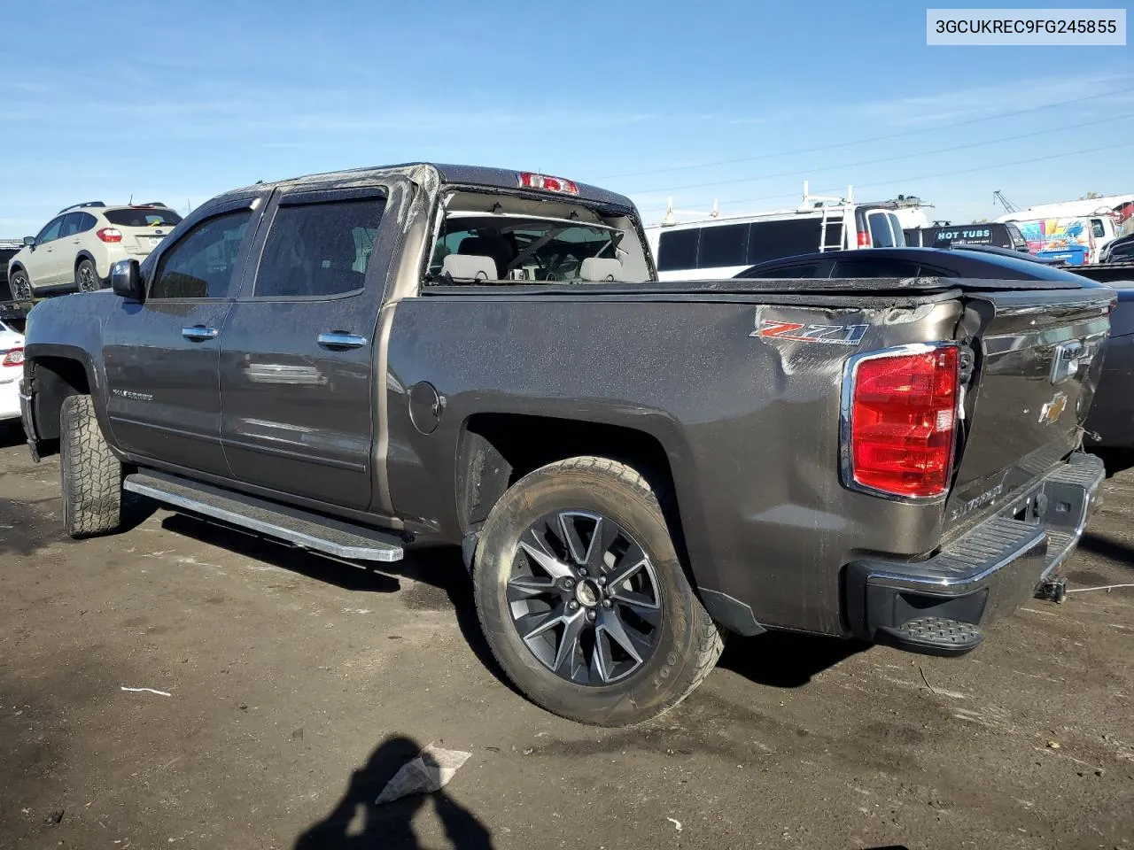 2015 Chevrolet Silverado K1500 Lt VIN: 3GCUKREC9FG245855 Lot: 77095654