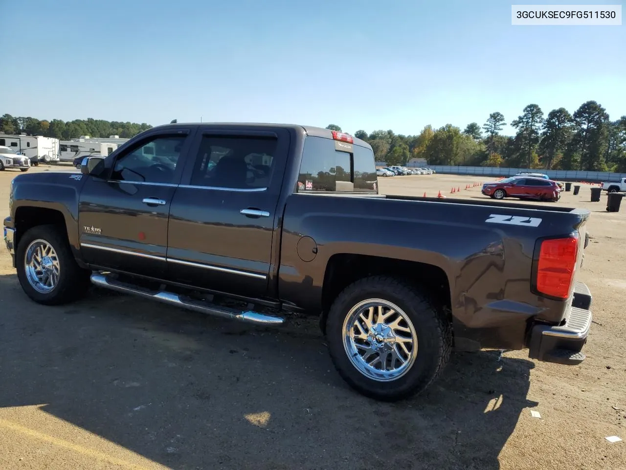 2015 Chevrolet Silverado K1500 Ltz VIN: 3GCUKSEC9FG511530 Lot: 77170434