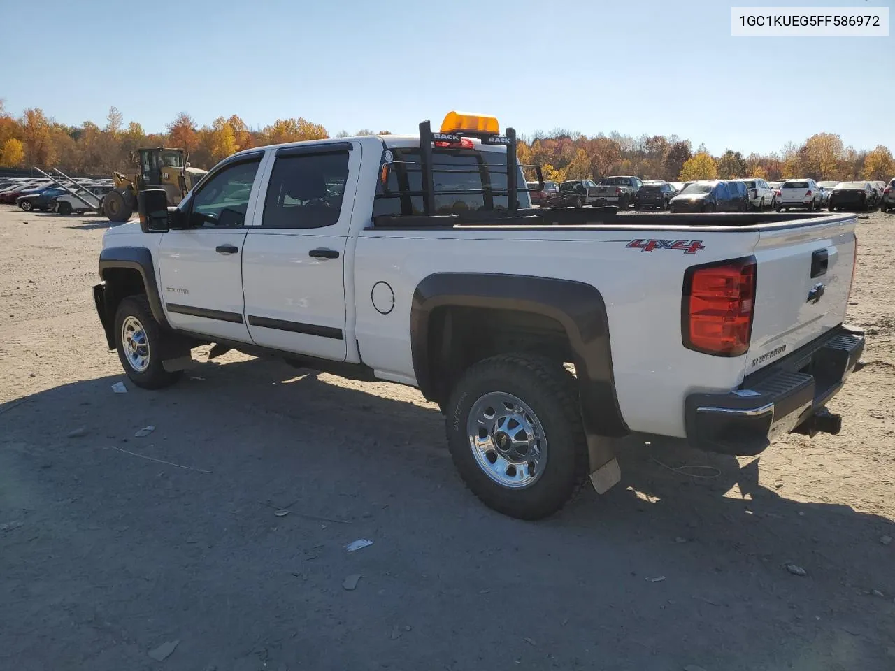 2015 Chevrolet Silverado K2500 Heavy Duty VIN: 1GC1KUEG5FF586972 Lot: 77200134