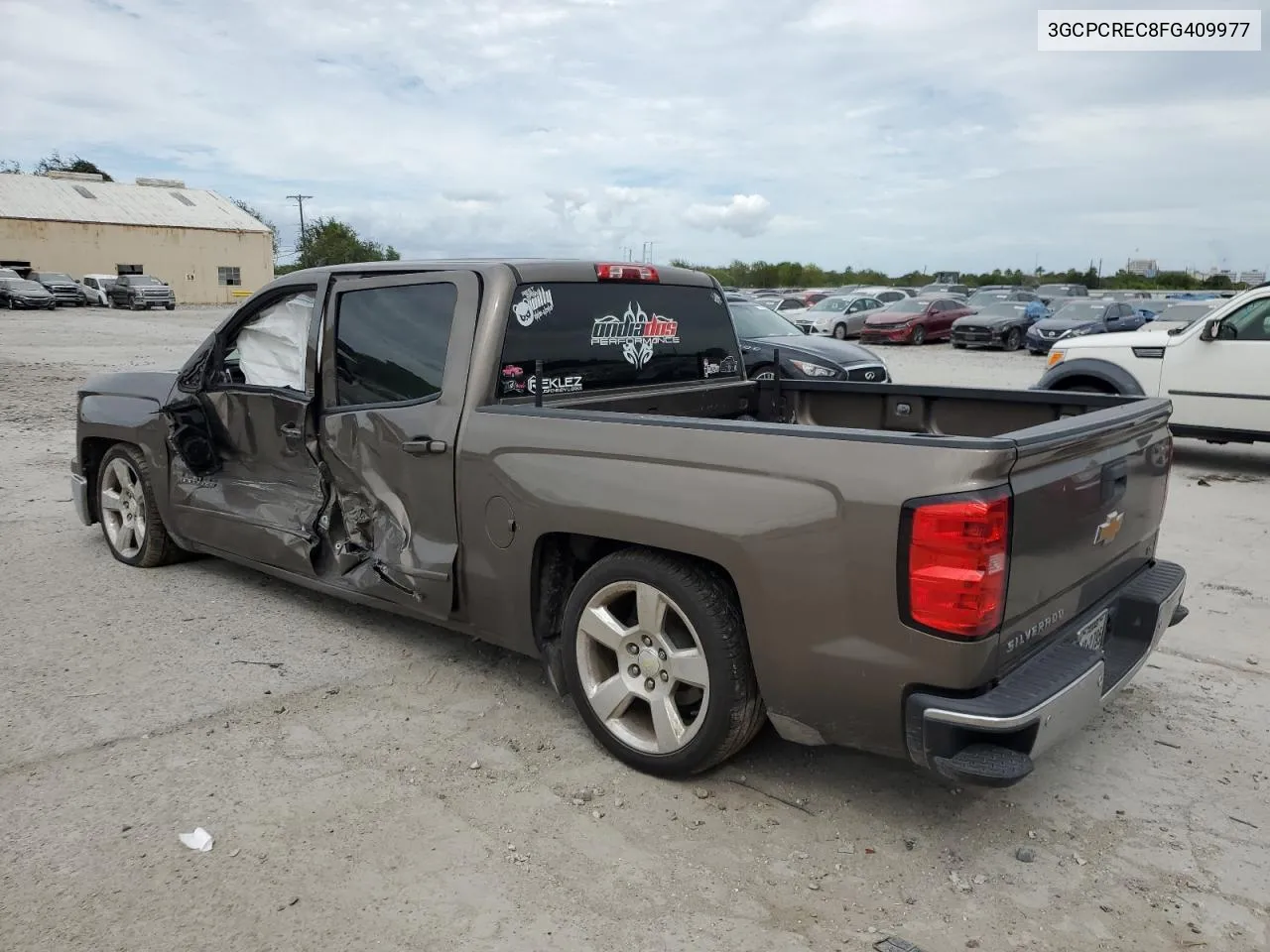 2015 Chevrolet Silverado C1500 Lt VIN: 3GCPCREC8FG409977 Lot: 77222044