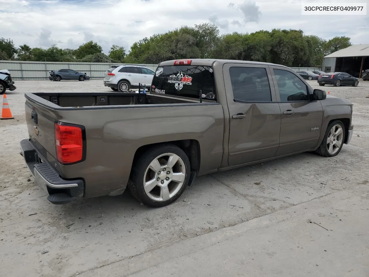 2015 Chevrolet Silverado C1500 Lt VIN: 3GCPCREC8FG409977 Lot: 77222044