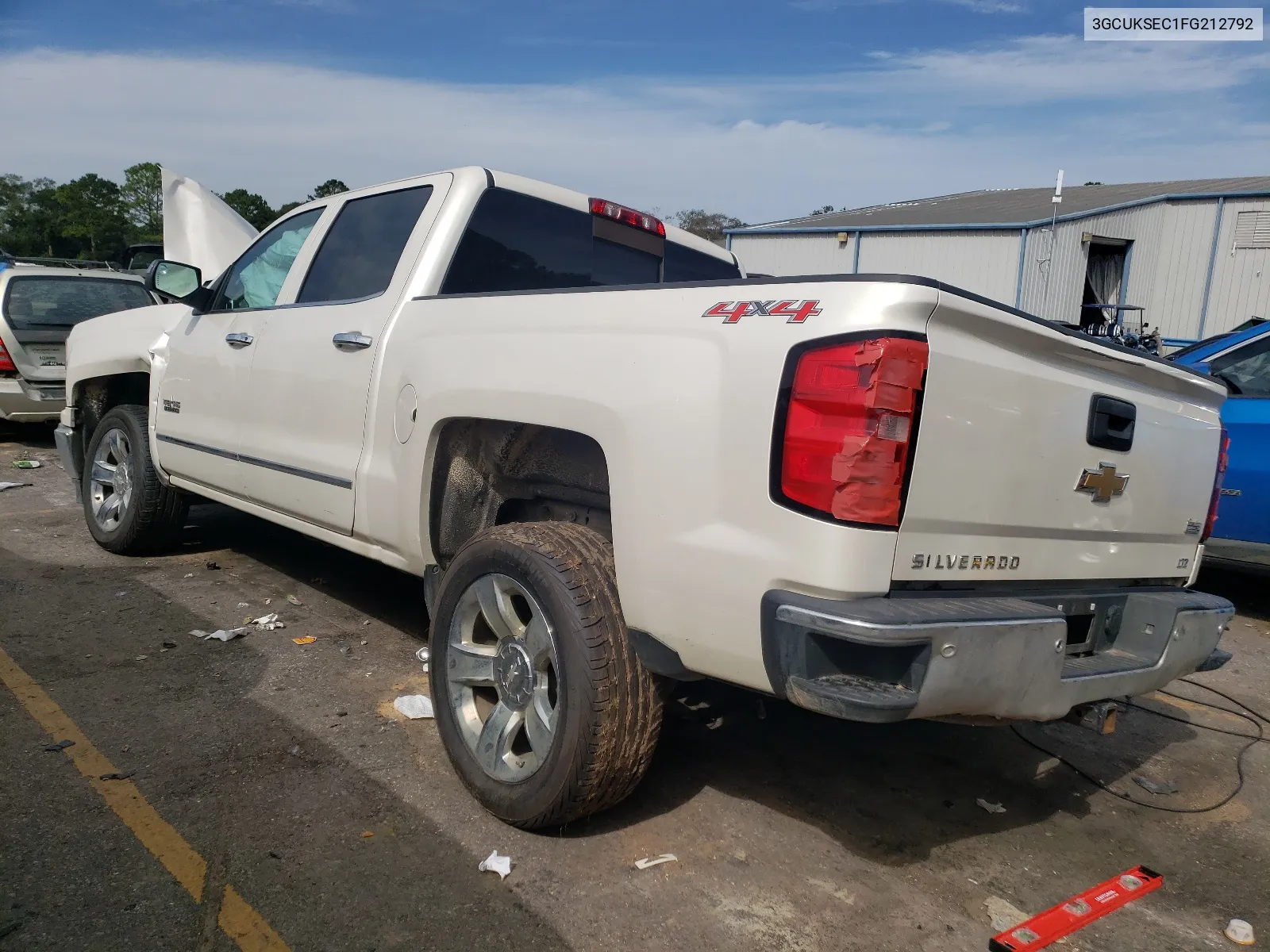 2015 Chevrolet Silverado K1500 Ltz VIN: 3GCUKSEC1FG212792 Lot: 77380304