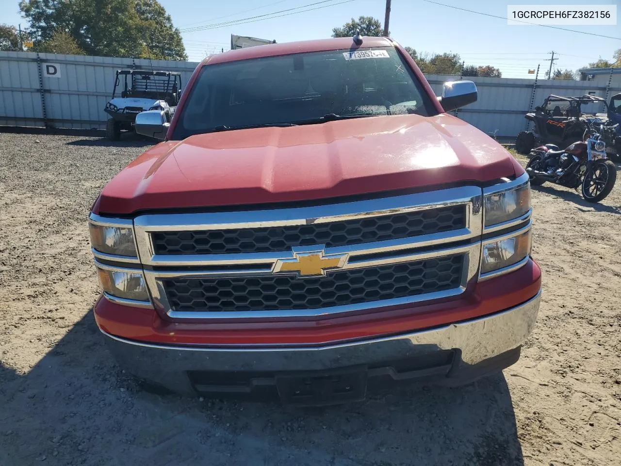 2015 Chevrolet Silverado C1500 VIN: 1GCRCPEH6FZ382156 Lot: 77395764