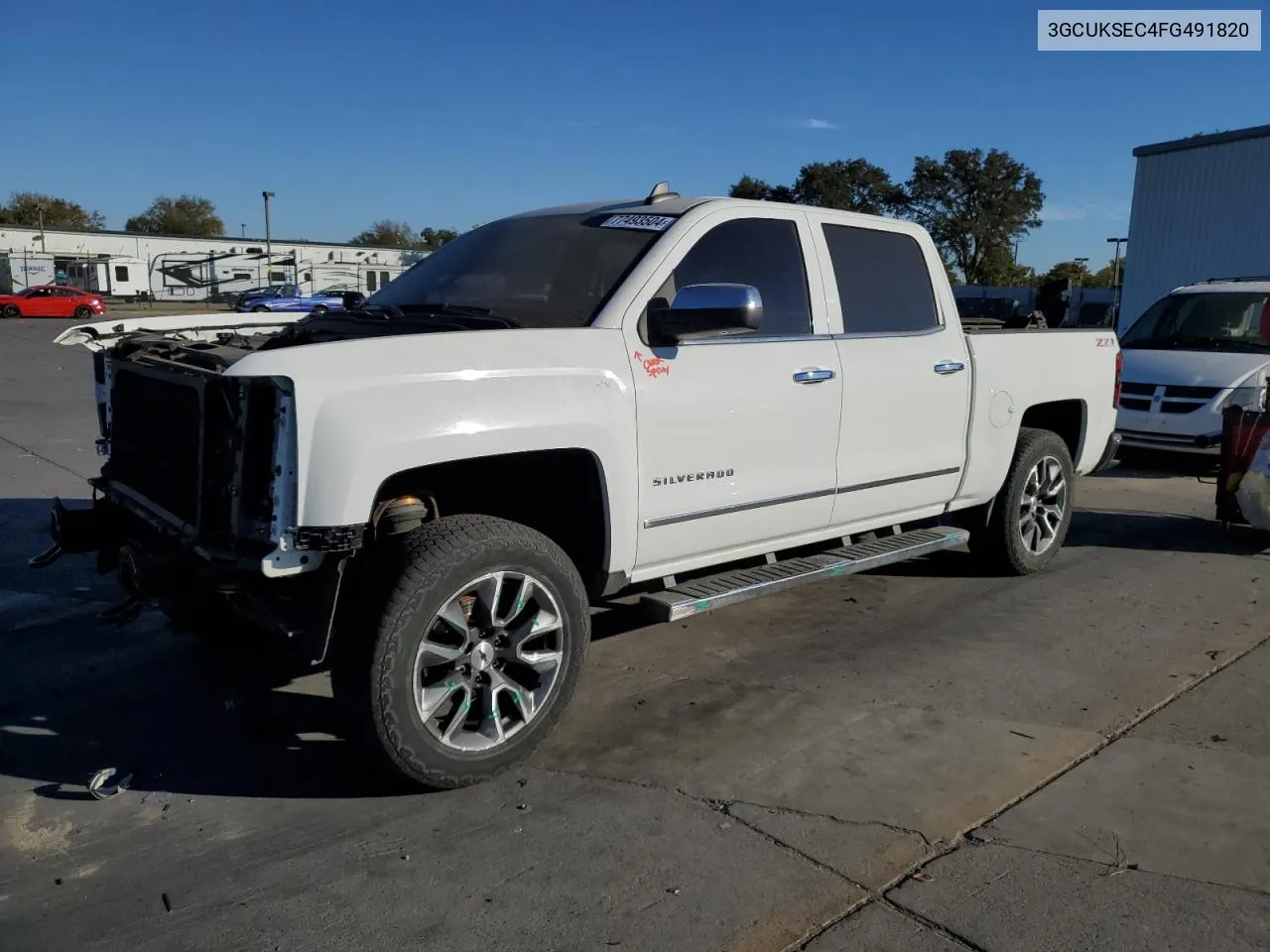 3GCUKSEC4FG491820 2015 Chevrolet Silverado K1500 Ltz