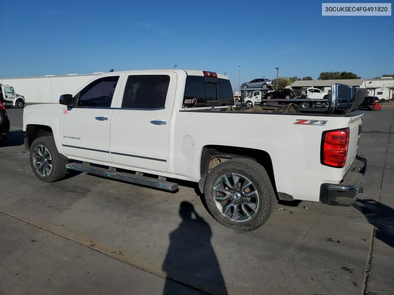 3GCUKSEC4FG491820 2015 Chevrolet Silverado K1500 Ltz