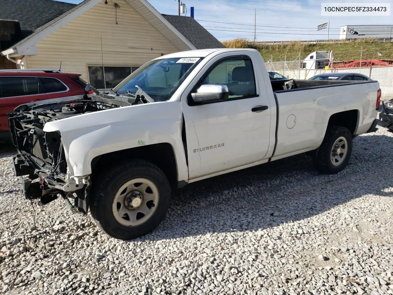 2015 Chevrolet Silverado C1500 VIN: 1GCNCPEC5FZ334473 Lot: 77610644