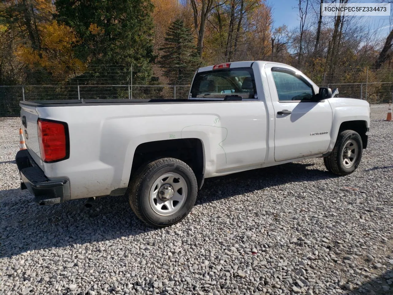 2015 Chevrolet Silverado C1500 VIN: 1GCNCPEC5FZ334473 Lot: 77610644