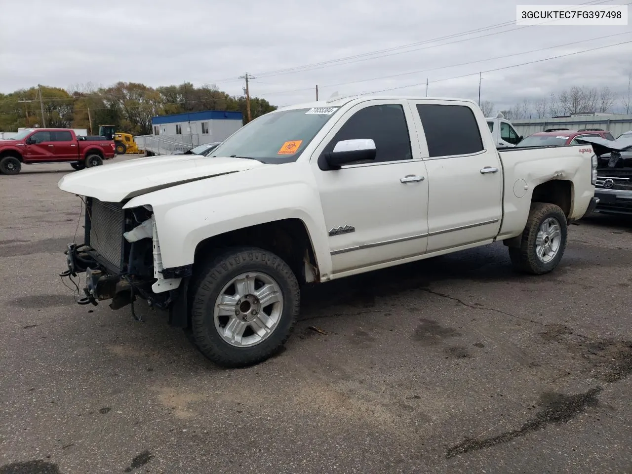 2015 Chevrolet Silverado K1500 High Country VIN: 3GCUKTEC7FG397498 Lot: 77655384