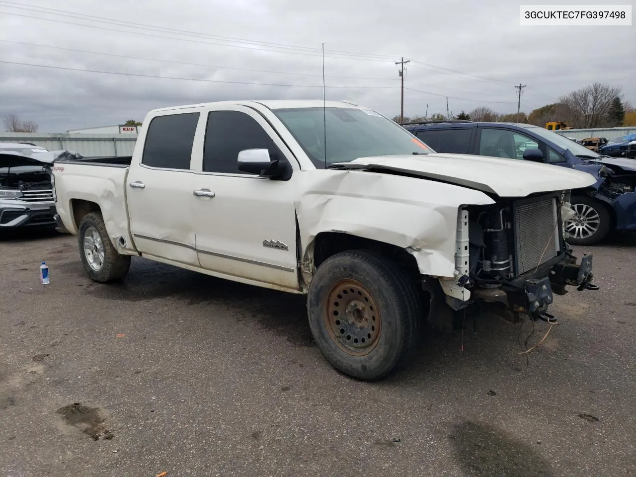 2015 Chevrolet Silverado K1500 High Country VIN: 3GCUKTEC7FG397498 Lot: 77655384