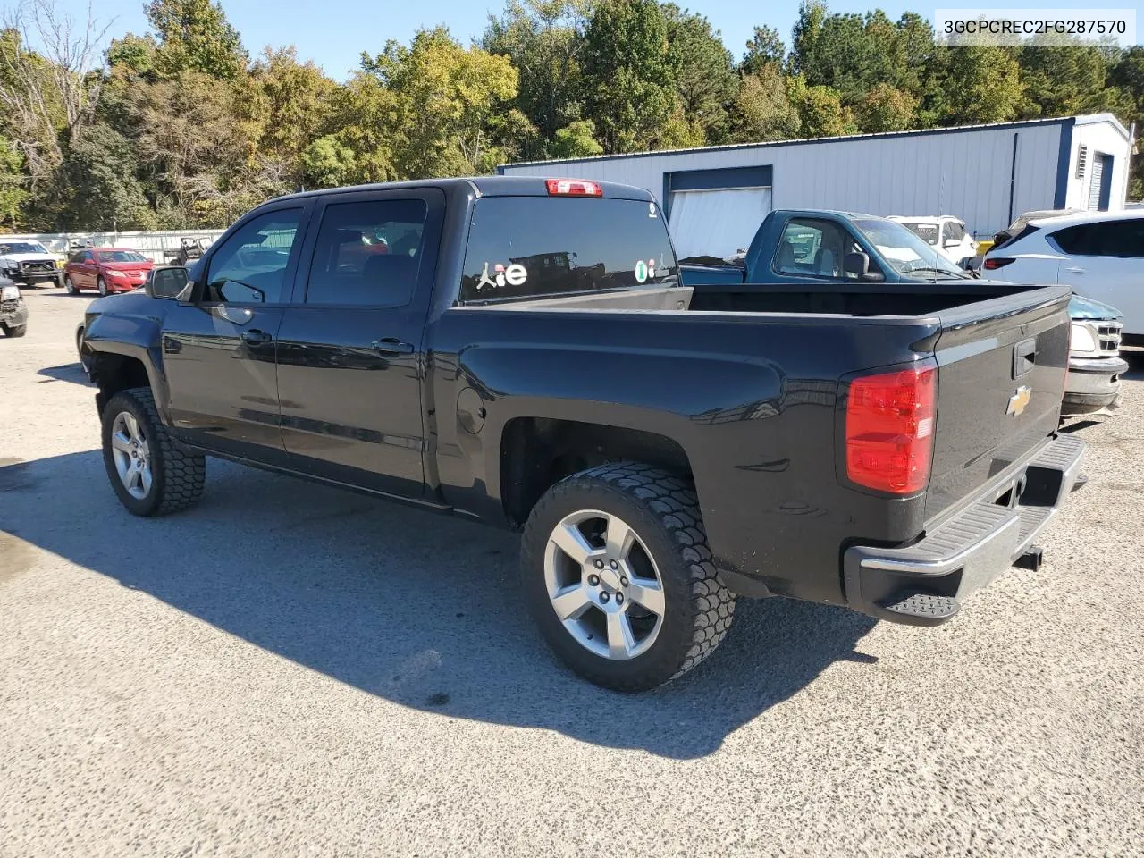 2015 Chevrolet Silverado C1500 Lt VIN: 3GCPCREC2FG287570 Lot: 77676434