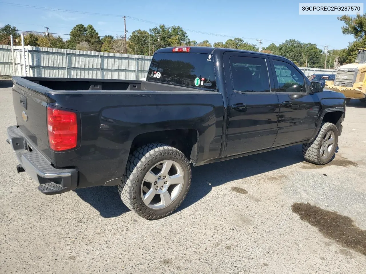 2015 Chevrolet Silverado C1500 Lt VIN: 3GCPCREC2FG287570 Lot: 77676434