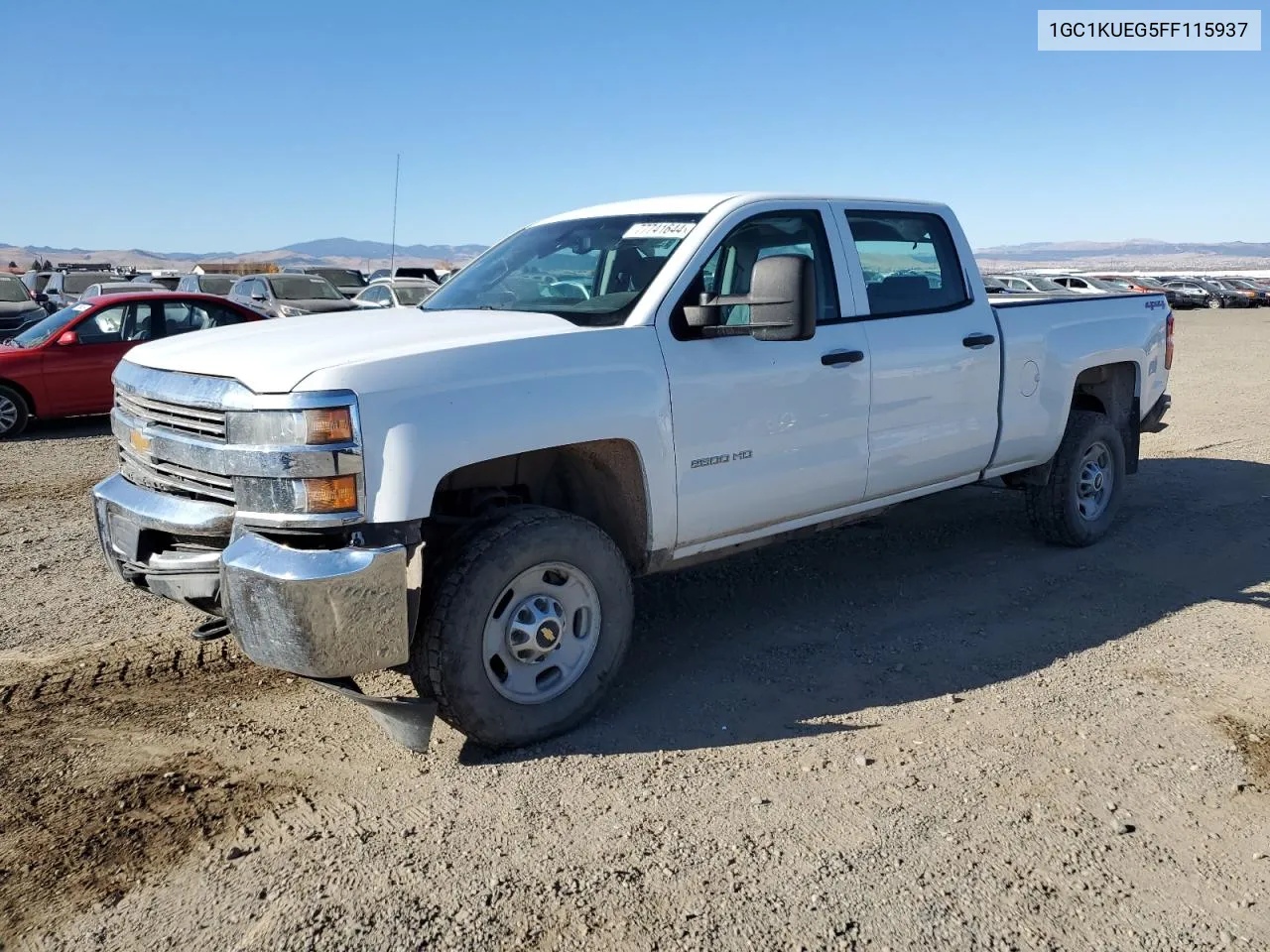 2015 Chevrolet Silverado K2500 Heavy Duty VIN: 1GC1KUEG5FF115937 Lot: 77741644