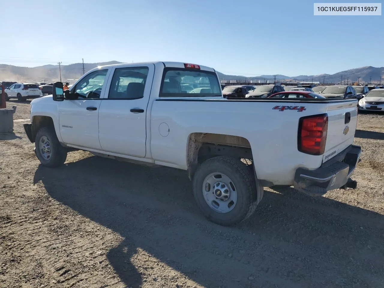 2015 Chevrolet Silverado K2500 Heavy Duty VIN: 1GC1KUEG5FF115937 Lot: 77741644