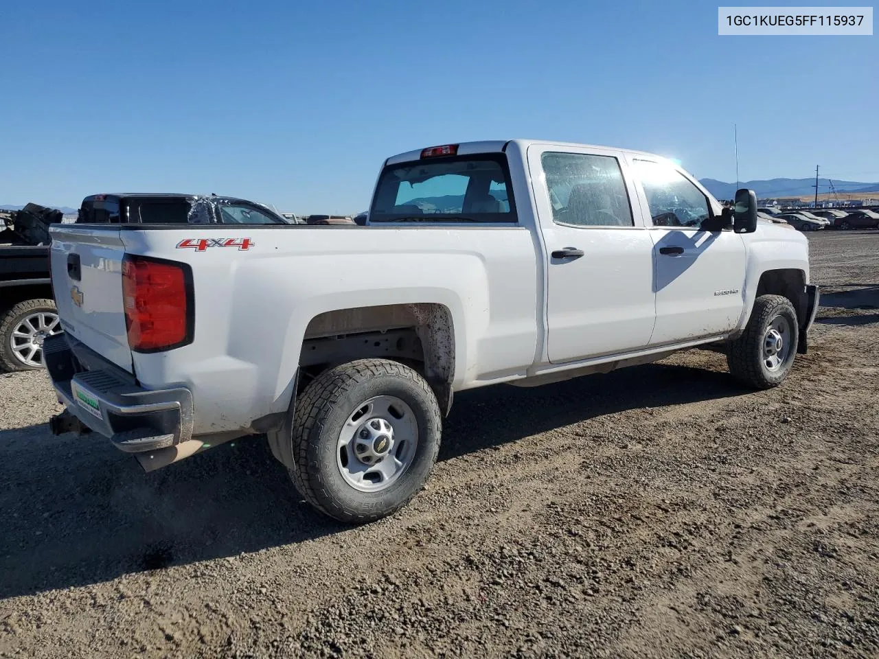 2015 Chevrolet Silverado K2500 Heavy Duty VIN: 1GC1KUEG5FF115937 Lot: 77741644