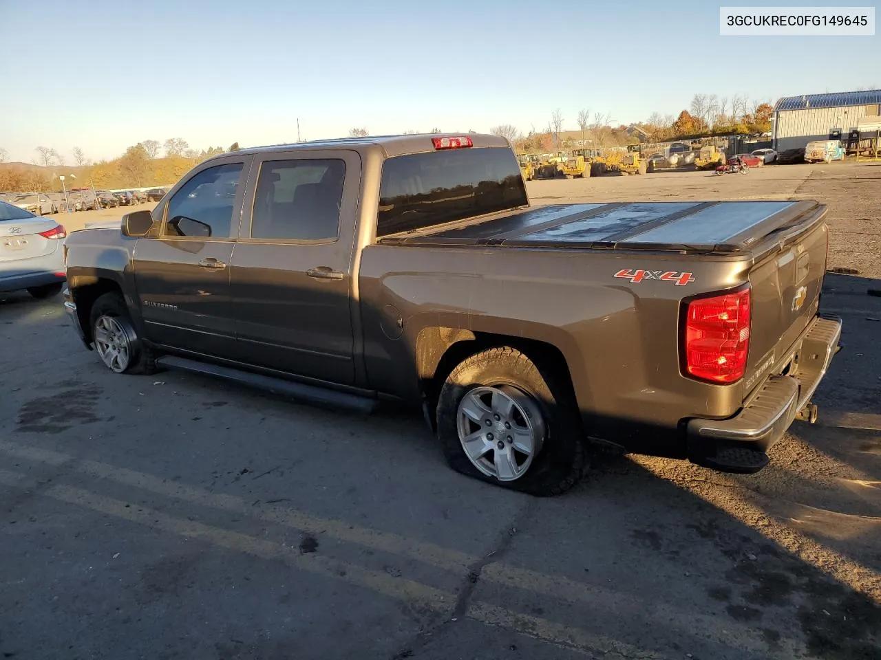 2015 Chevrolet Silverado K1500 Lt VIN: 3GCUKREC0FG149645 Lot: 77763344