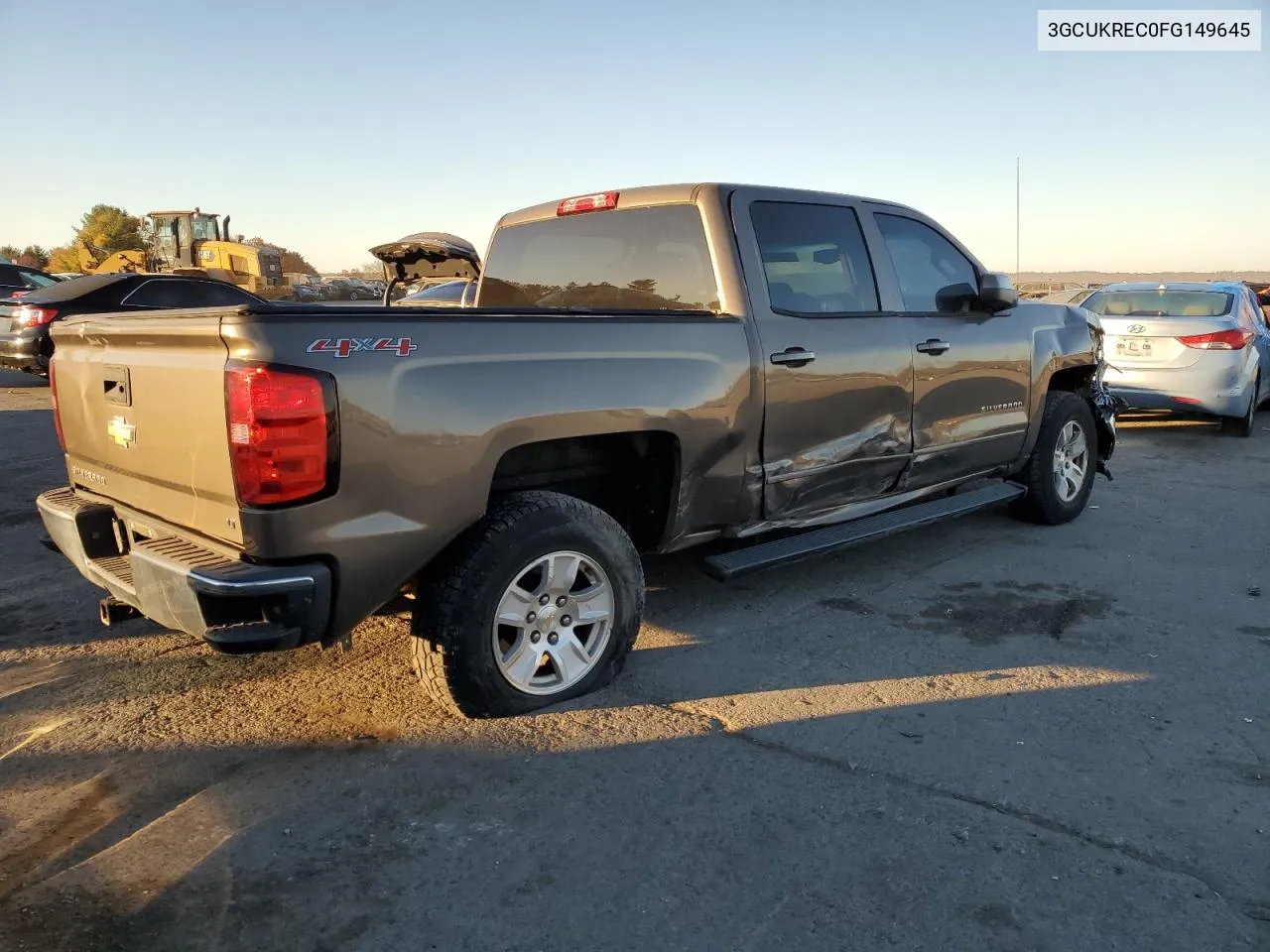 2015 Chevrolet Silverado K1500 Lt VIN: 3GCUKREC0FG149645 Lot: 77763344