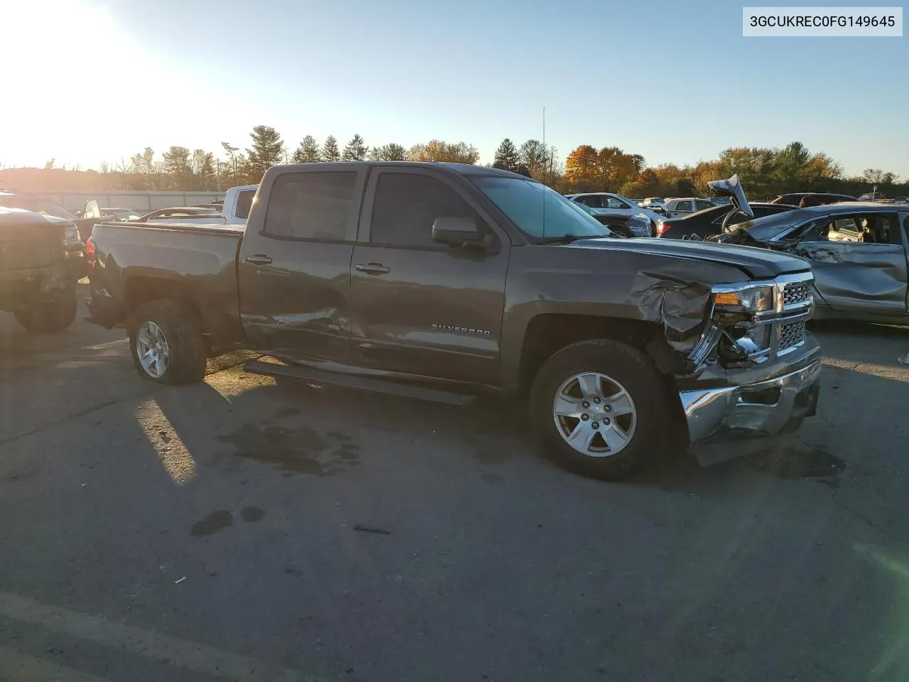 2015 Chevrolet Silverado K1500 Lt VIN: 3GCUKREC0FG149645 Lot: 77763344