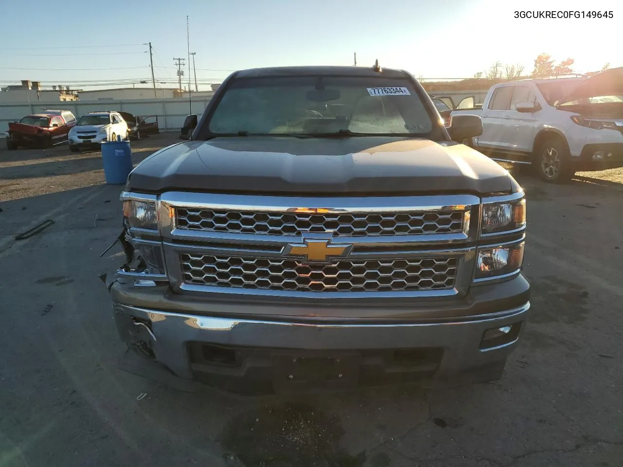 2015 Chevrolet Silverado K1500 Lt VIN: 3GCUKREC0FG149645 Lot: 77763344