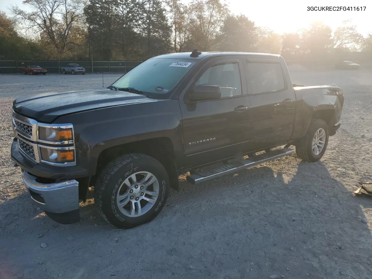 2015 Chevrolet Silverado K1500 Lt VIN: 3GCUKREC2FG411617 Lot: 77844034