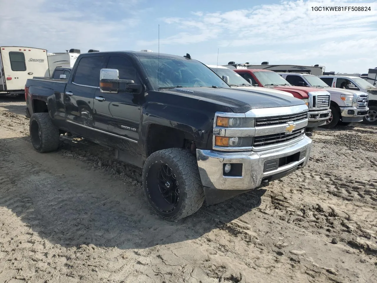 2015 Chevrolet Silverado K2500 Heavy Duty Ltz VIN: 1GC1KWE81FF508824 Lot: 77892514