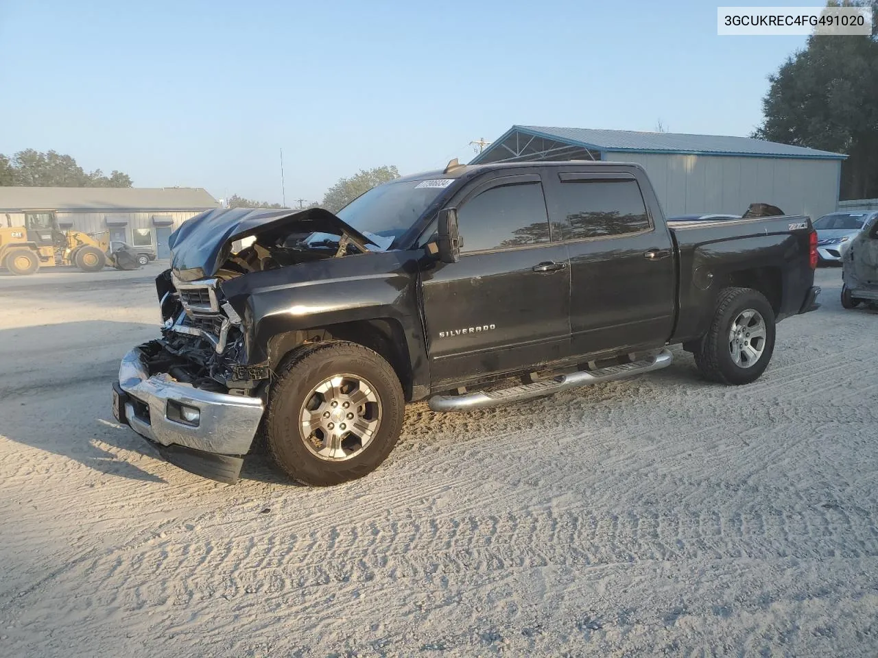 2015 Chevrolet Silverado K1500 Lt VIN: 3GCUKREC4FG491020 Lot: 77906034