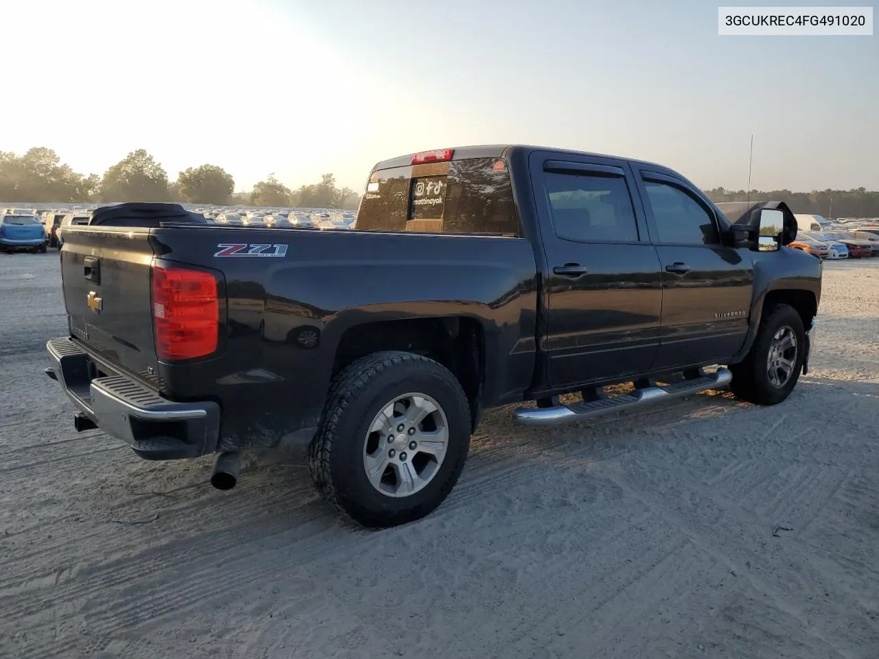 2015 Chevrolet Silverado K1500 Lt VIN: 3GCUKREC4FG491020 Lot: 77906034