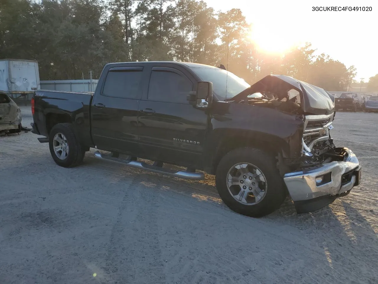 2015 Chevrolet Silverado K1500 Lt VIN: 3GCUKREC4FG491020 Lot: 77906034