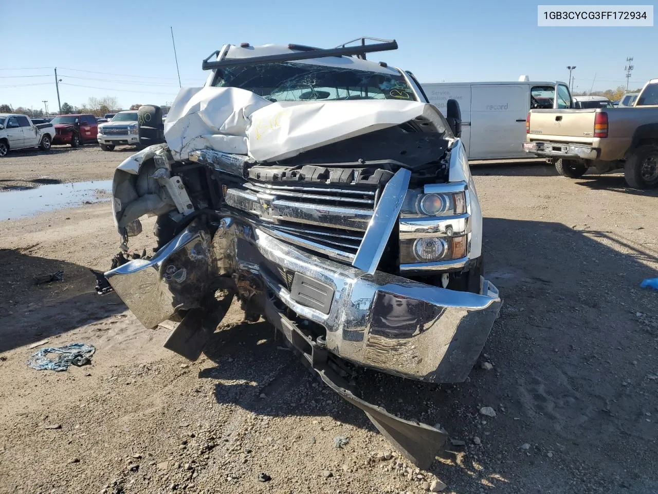 2015 Chevrolet Silverado C3500 VIN: 1GB3CYCG3FF172934 Lot: 77999234