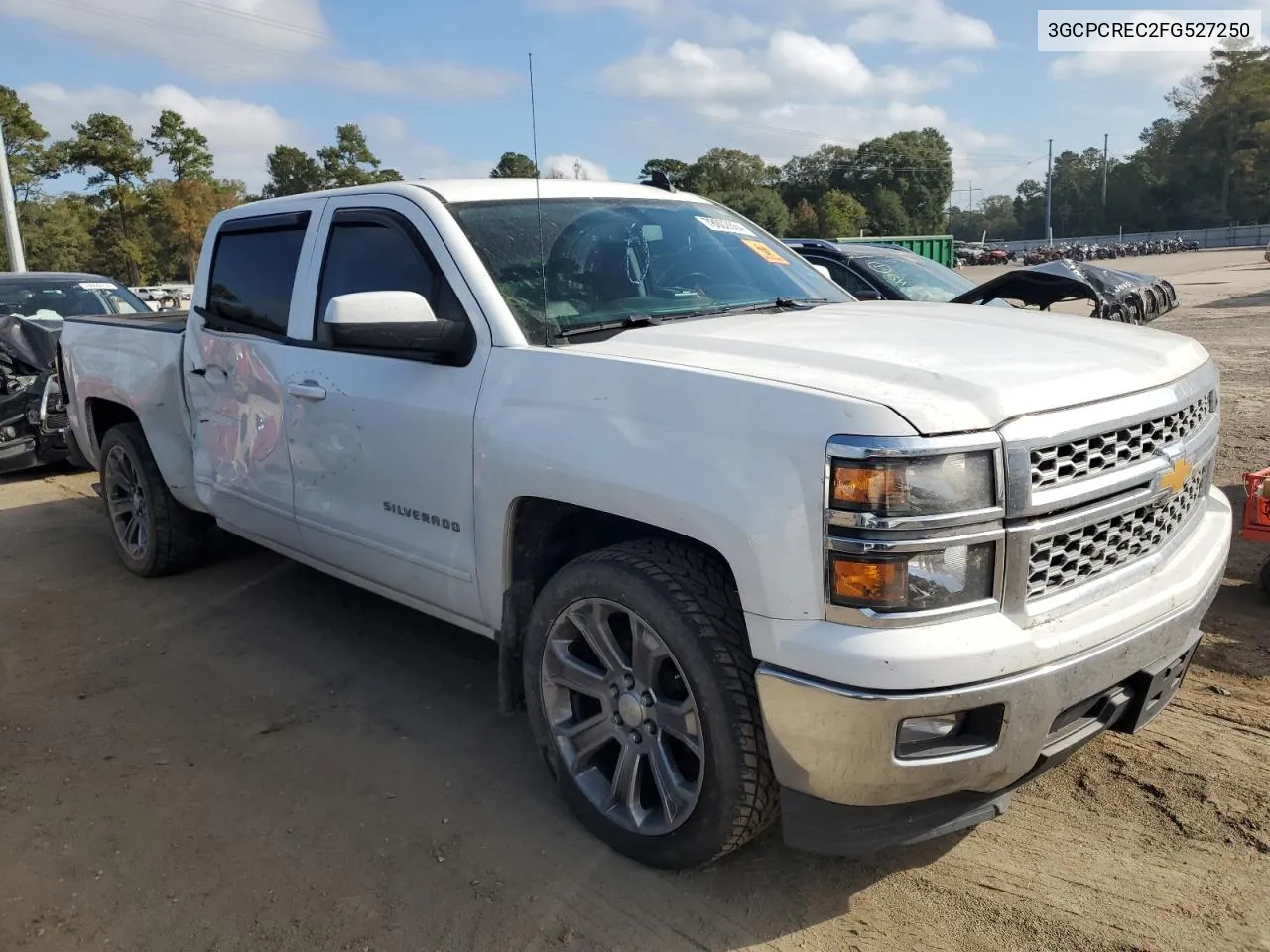 2015 Chevrolet Silverado C1500 Lt VIN: 3GCPCREC2FG527250 Lot: 78002864