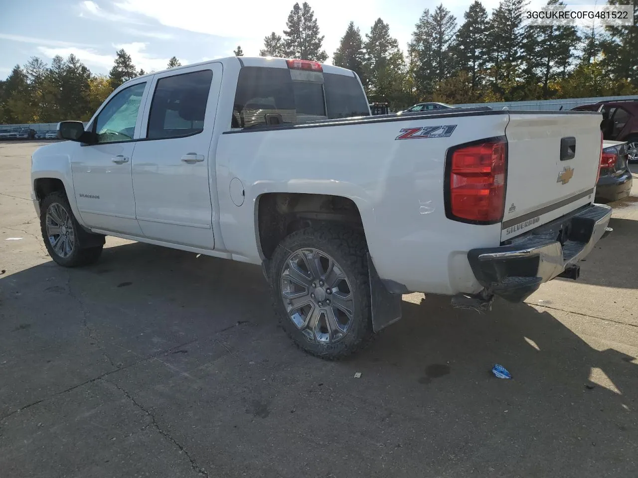 3GCUKREC0FG481522 2015 Chevrolet Silverado K1500 Lt