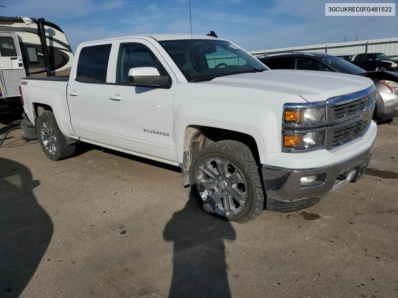 2015 Chevrolet Silverado K1500 Lt VIN: 3GCUKREC0FG481522 Lot: 78030894