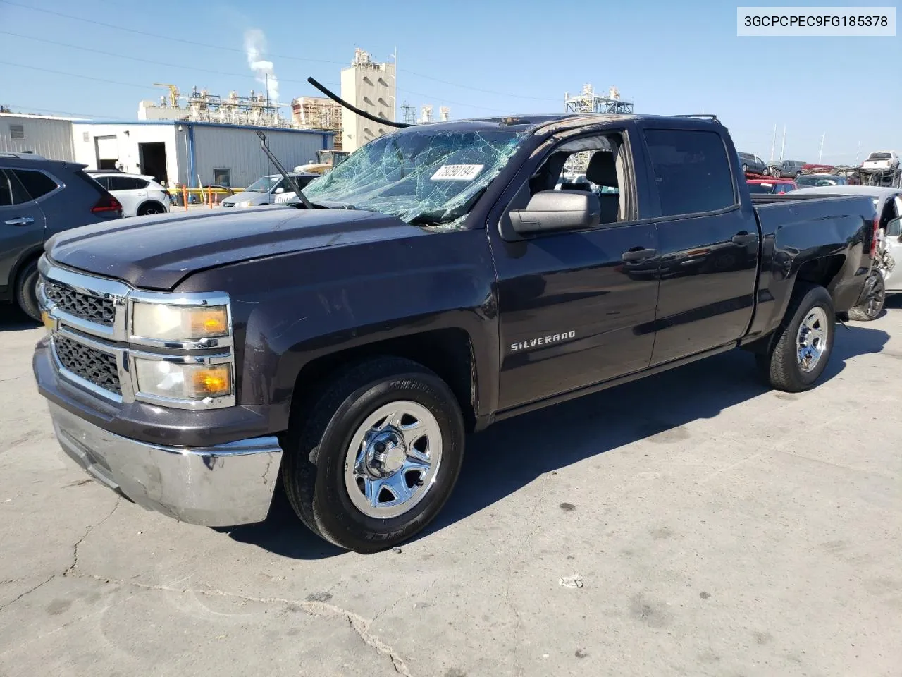 2015 Chevrolet Silverado C1500 VIN: 3GCPCPEC9FG185378 Lot: 78090194