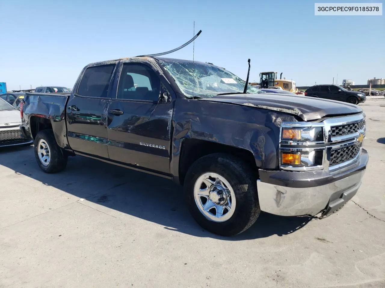 2015 Chevrolet Silverado C1500 VIN: 3GCPCPEC9FG185378 Lot: 78090194