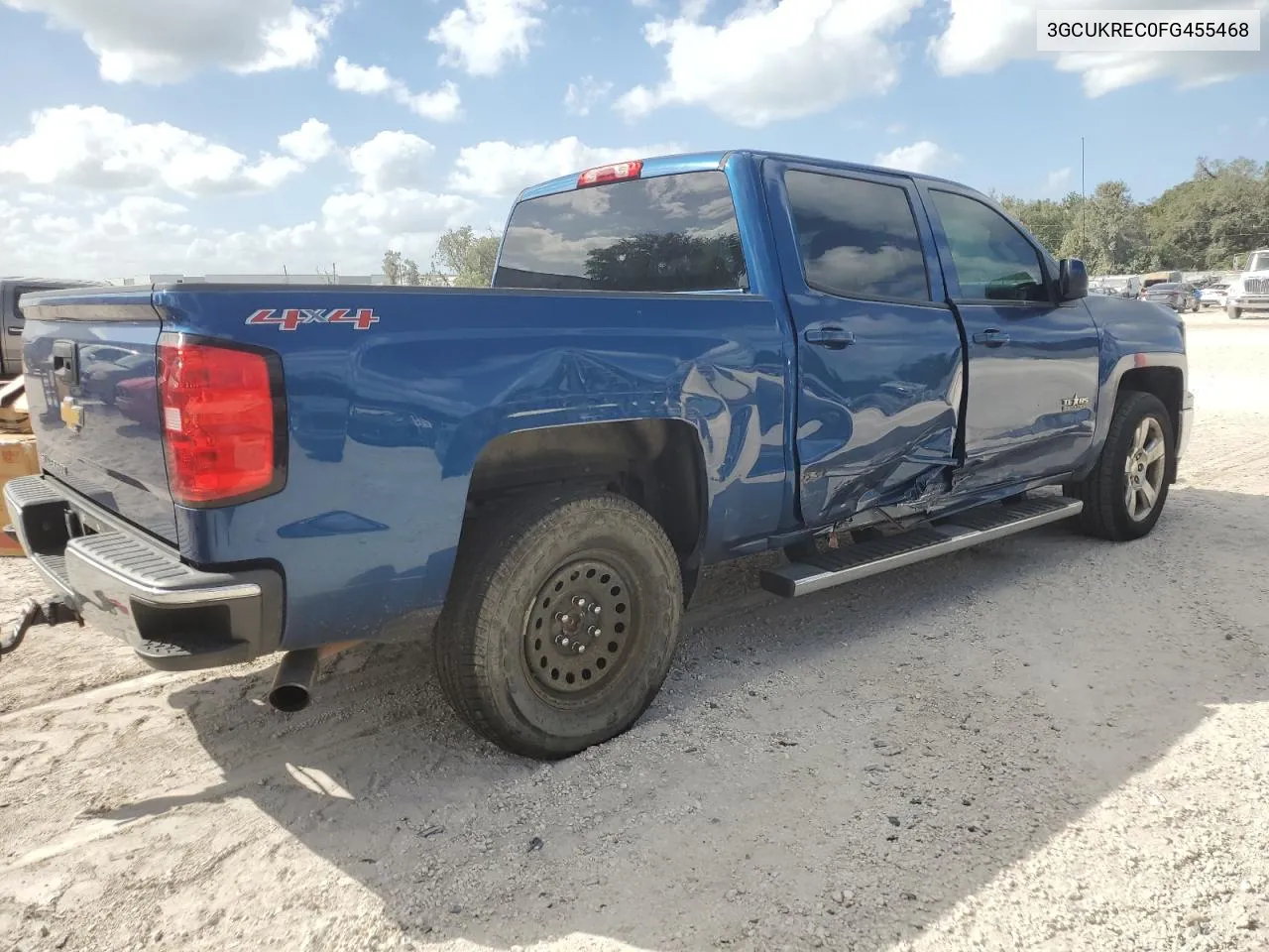 2015 Chevrolet Silverado K1500 Lt VIN: 3GCUKREC0FG455468 Lot: 78134534