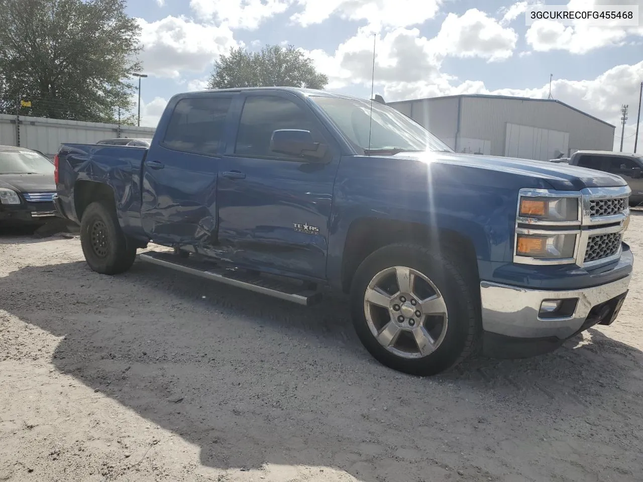 2015 Chevrolet Silverado K1500 Lt VIN: 3GCUKREC0FG455468 Lot: 78134534