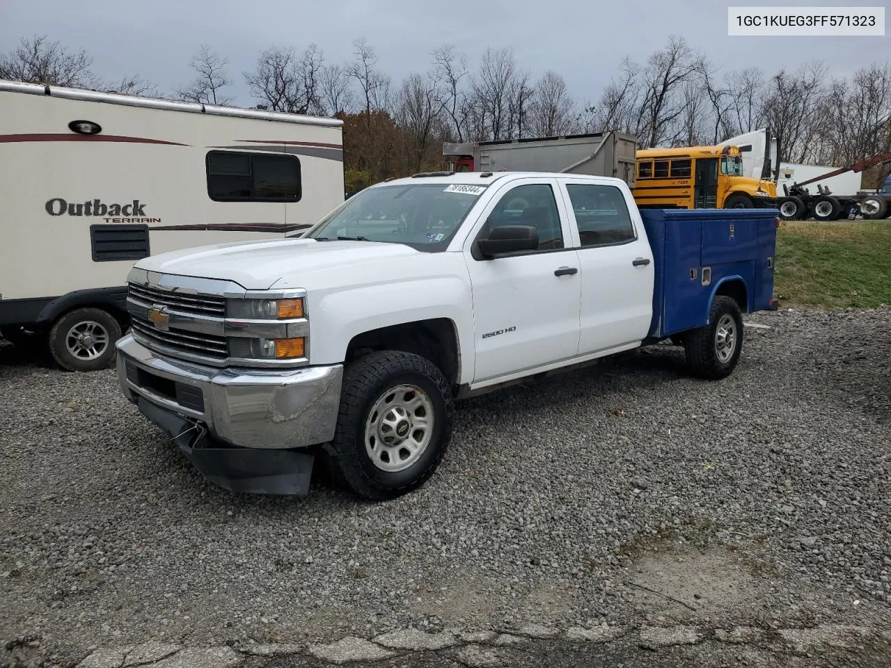 2015 Chevrolet Silverado K2500 Heavy Duty VIN: 1GC1KUEG3FF571323 Lot: 78186344