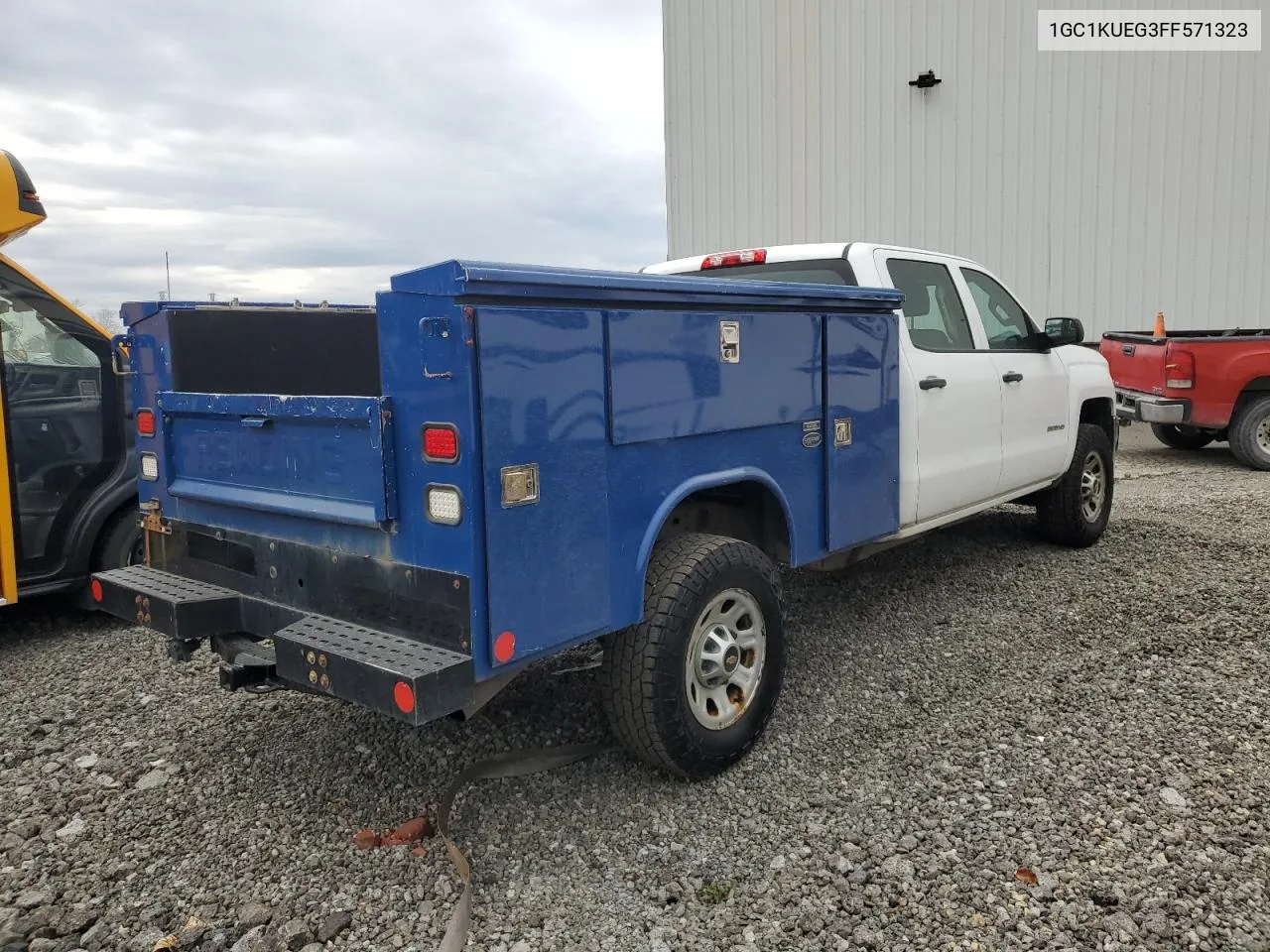 2015 Chevrolet Silverado K2500 Heavy Duty VIN: 1GC1KUEG3FF571323 Lot: 78186344