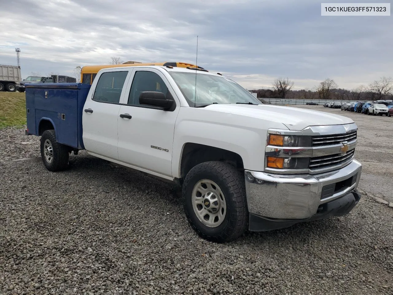 2015 Chevrolet Silverado K2500 Heavy Duty VIN: 1GC1KUEG3FF571323 Lot: 78186344