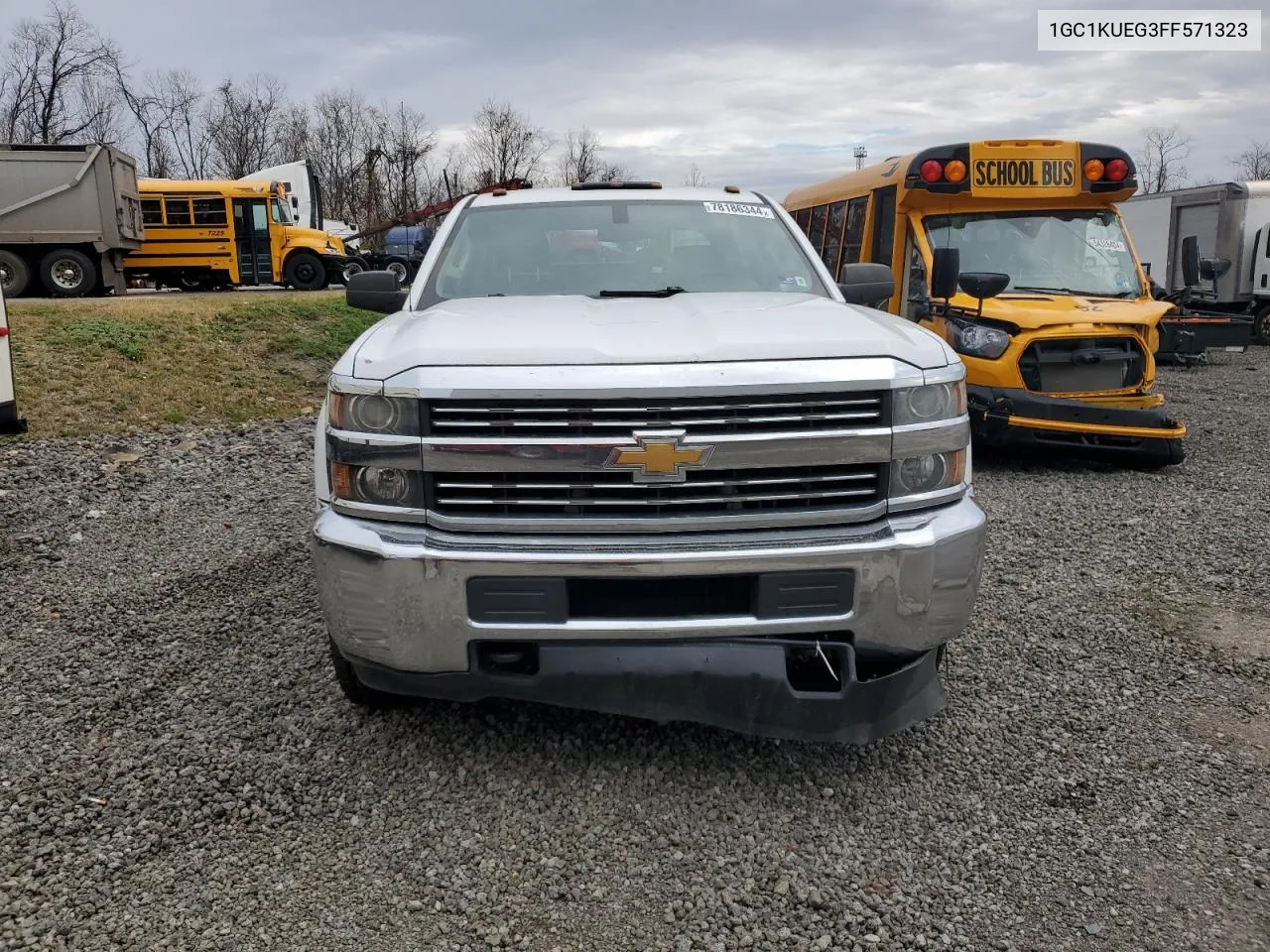 2015 Chevrolet Silverado K2500 Heavy Duty VIN: 1GC1KUEG3FF571323 Lot: 78186344