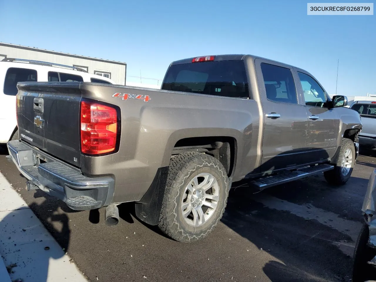 3GCUKREC8FG268799 2015 Chevrolet Silverado K1500 Lt