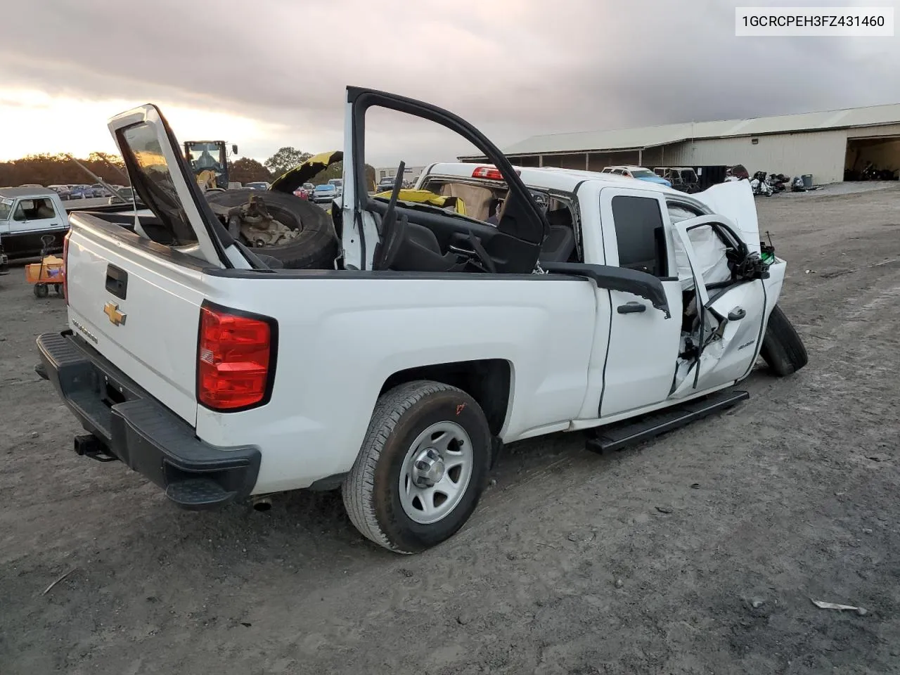 2015 Chevrolet Silverado C1500 VIN: 1GCRCPEH3FZ431460 Lot: 78394974