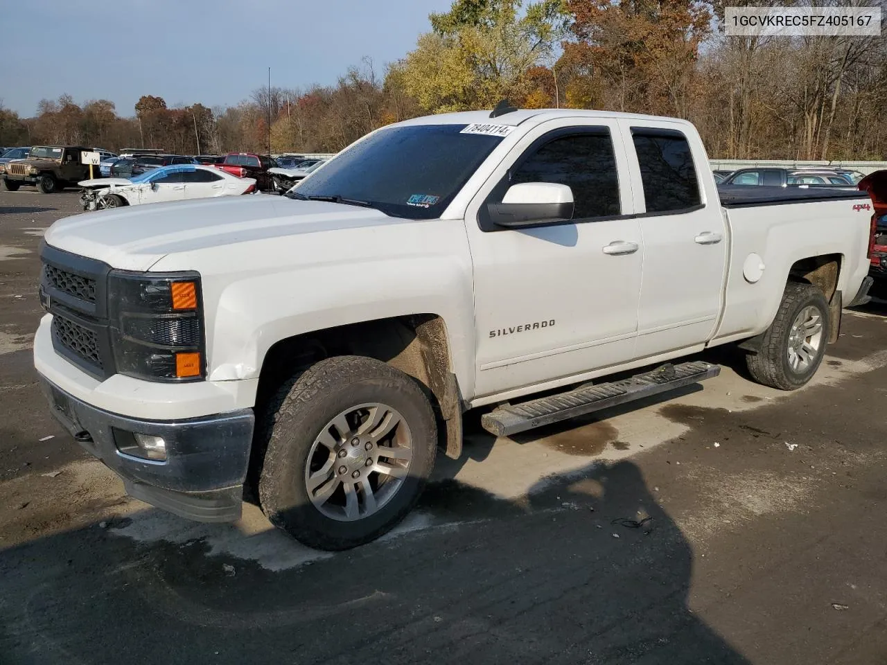 1GCVKREC5FZ405167 2015 Chevrolet Silverado K1500 Lt